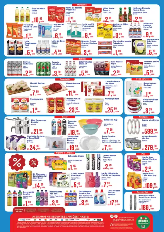 Ampla seleção de ofertas