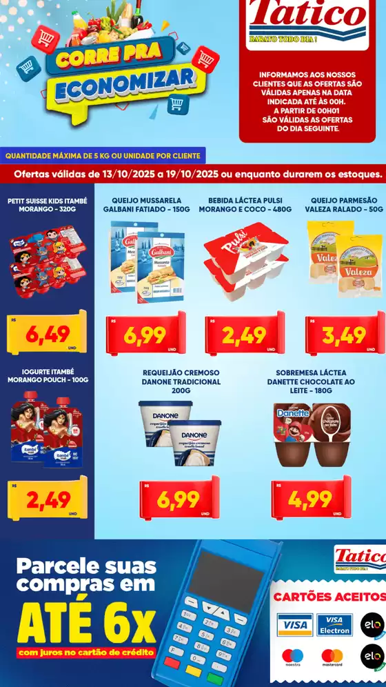 Ótima oferta para todos os clientes