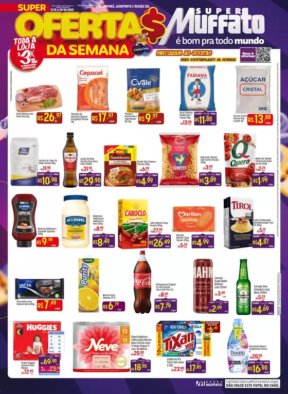 Catálogo Super Muffato em Novo Hamburgo | Melhores ofertas e descontos | 2025-10-13T00:00:00.000Z - 2025-10-20T00:00:00.000Z