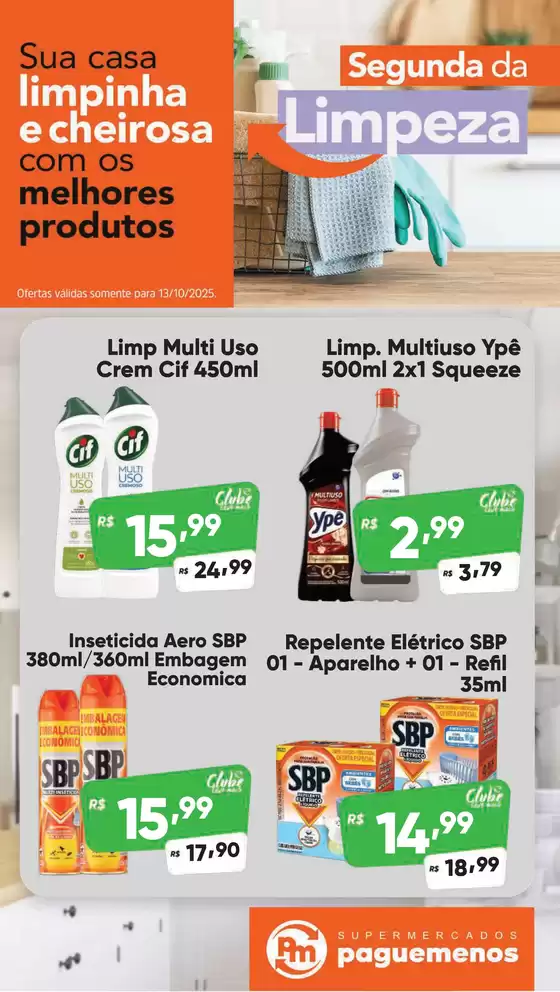Segunda da limpeza