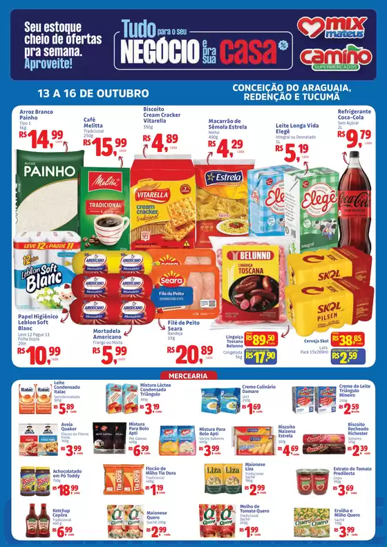 Promoções especiais em andamento