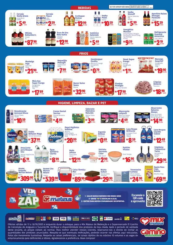 Promoções especiais em andamento