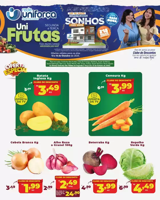 Catálogo Rede uniforça | Ofertas exclusivas | 2025-10-13T00:00:00.000Z - 2025-10-14T00:00:00.000Z