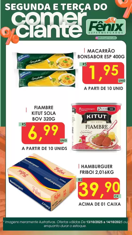 Catálogo Fênix Supermercados em São Luís | Segunda E Terça Comerciante | 2025-10-13T00:00:00.000Z - 2025-10-14T00:00:00.000Z
