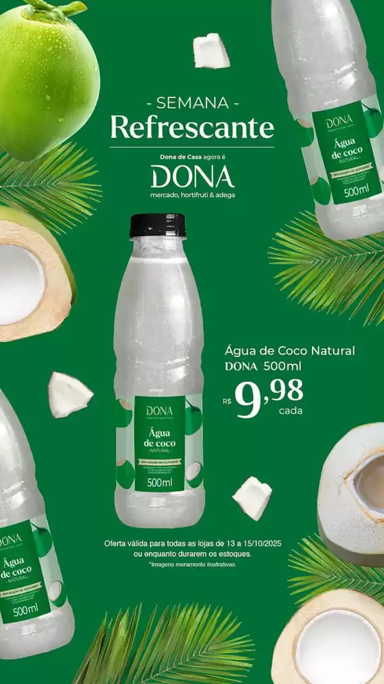 Catálogo Dona de Casa Supermercados em Feira de Santana | Semana Refrescante | 2025-10-14T00:00:00.000Z - 2025-10-15T00:00:00.000Z