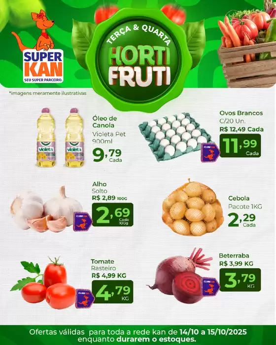 Catálogo Super Kan em Feira de Santana | Terça E Quarta HortiFruti | 2025-10-14T00:00:00.000Z - 2025-10-15T00:00:00.000Z