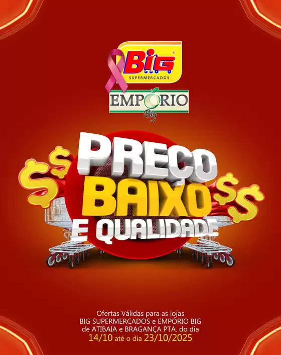 Catálogo Big Supermercados em Vitória | Preço Baixo E Qualidade | 2025-10-14T00:00:00.000Z - 2025-10-23T00:00:00.000Z