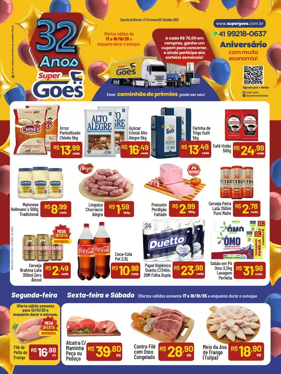 Catálogo Supermercados Goes em Viamão | Encarte Supermercados Goes | 2025-10-14T00:00:00.000Z - 2025-10-18T00:00:00.000Z