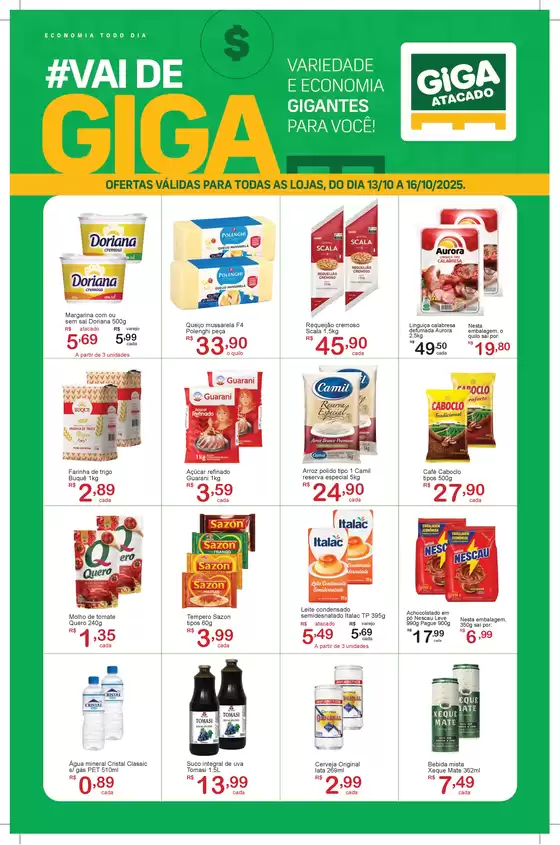 Catálogo Giga Atacado em Curitiba | Melhores ofertas para compradores econômicos | 2025-10-14T00:00:00.000Z - 2025-10-16T00:00:00.000Z