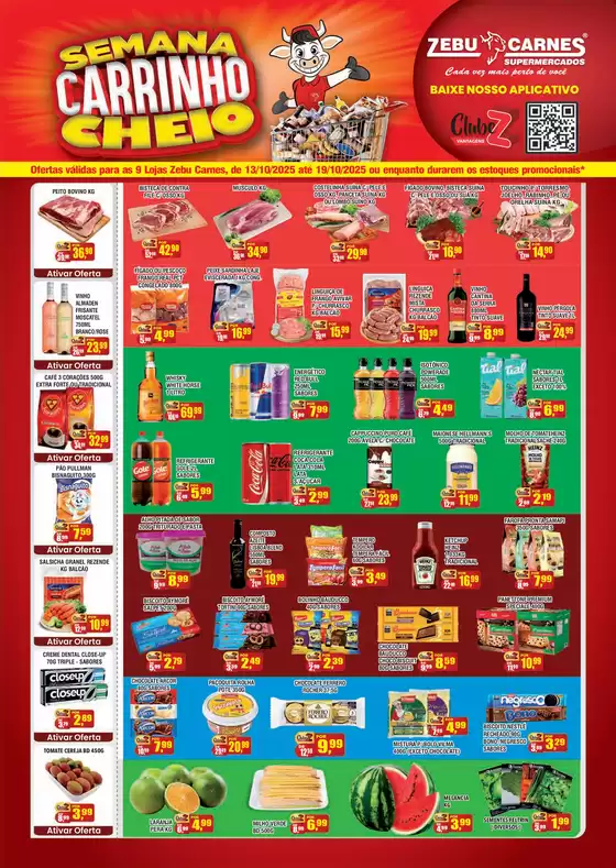 Catálogo Zebu Carnes Supermercados em Curitiba | Descontos e promoções | 2025-10-14T00:00:00.000Z - 2025-10-19T00:00:00.000Z
