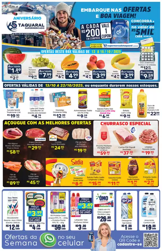 Catálogo Supermercado Taquaral em Curitiba | Folheto | 2025-10-14T00:00:00.000Z - 2025-10-22T00:00:00.000Z