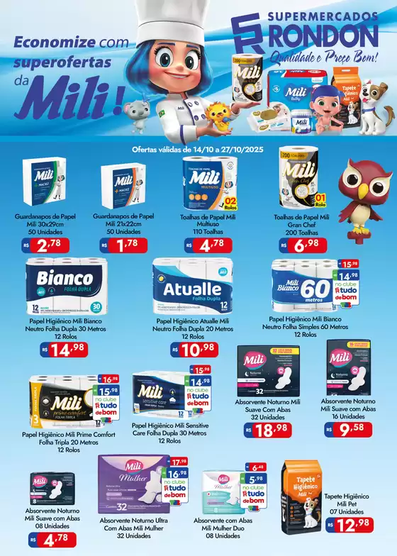 Catálogo Supermercados Rondon em Curitiba | Ofertas exclusivas | 2025-10-14T00:00:00.000Z - 2025-10-27T00:00:00.000Z