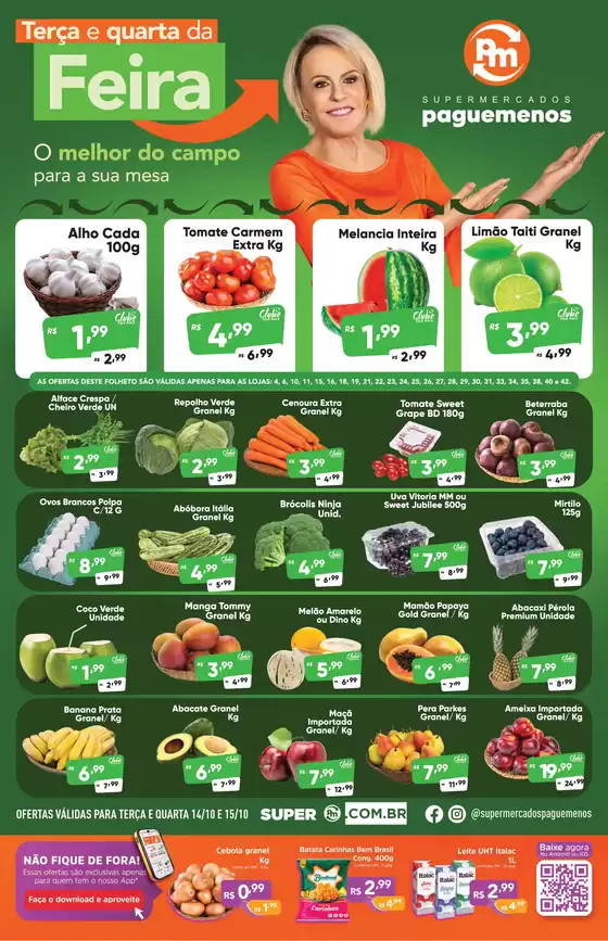 Catálogo Supermercados Pague Menos em Curitiba | Faça a feira com economia | 2025-10-14T00:00:00.000Z - 2025-10-15T00:00:00.000Z