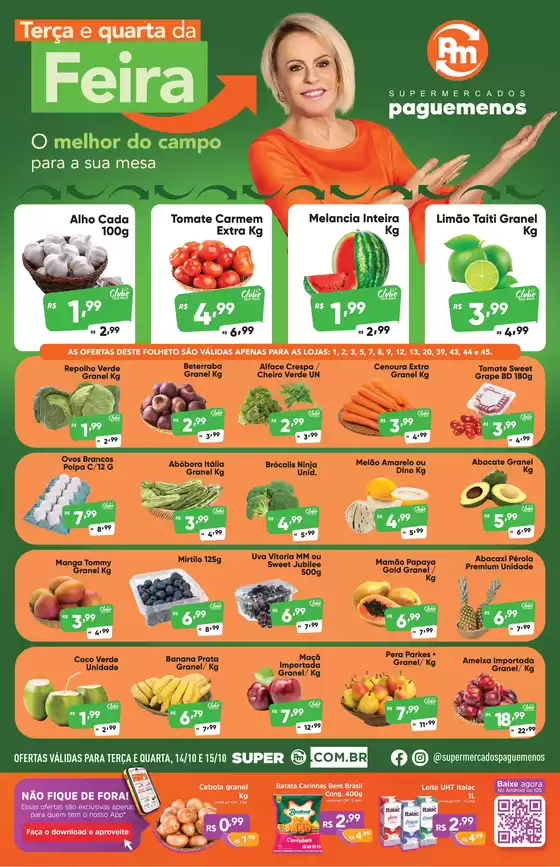 Catálogo Supermercados Pague Menos em Curitiba | Descubra ofertas atraentes | 2025-10-14T00:00:00.000Z - 2025-10-15T00:00:00.000Z