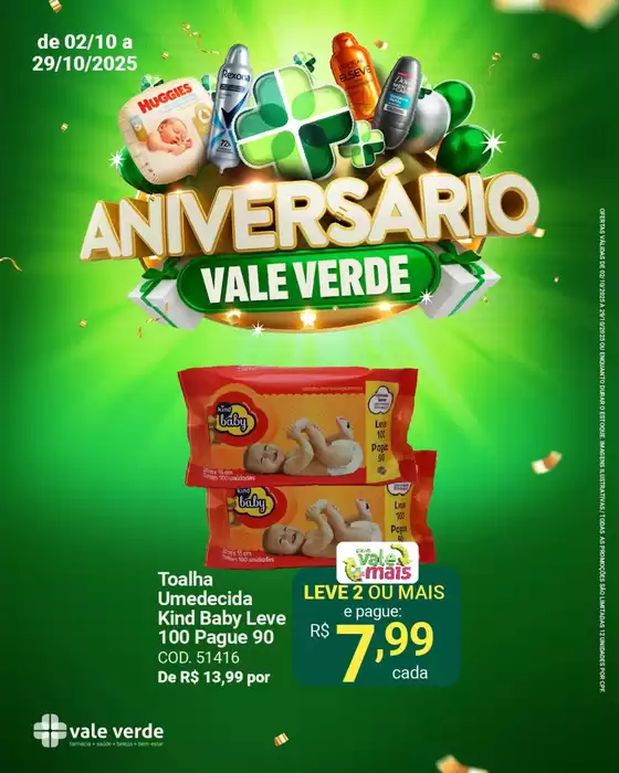 Catálogo Farmácias Vale Verde em Itapevi | Ótima oferta para todos os clientes | 2025-10-14T00:00:00.000Z - 2025-10-29T00:00:00.000Z