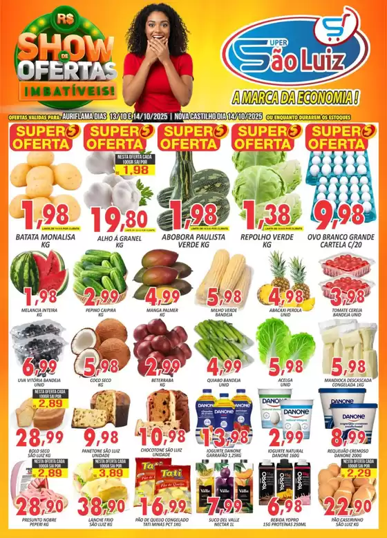 Catálogo Super São Luiz | Encarte Super São Luiz | 2025-10-14T00:00:00.000Z - 2025-10-14T00:00:00.000Z