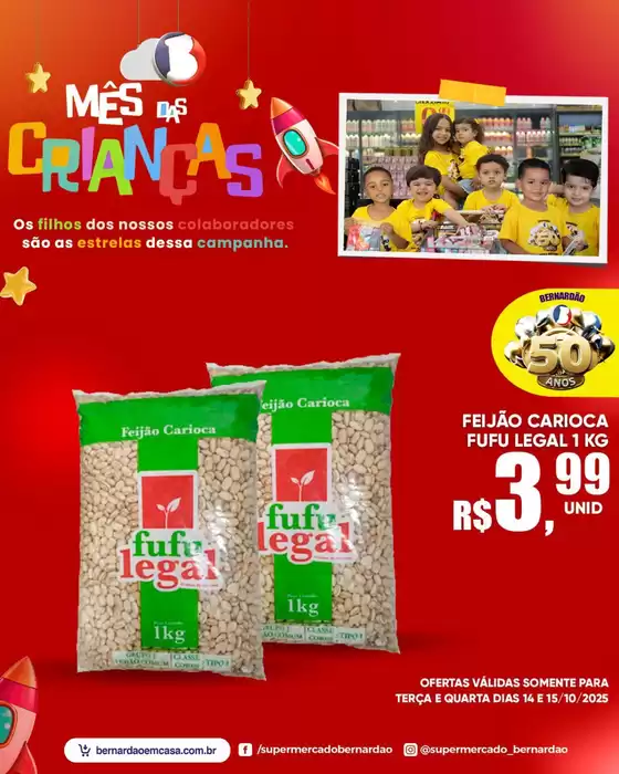 Catálogo Supermercado Bernardão | Encarte Supermercado Bernardão | 2025-10-14T00:00:00.000Z - 2025-10-15T00:00:00.000Z
