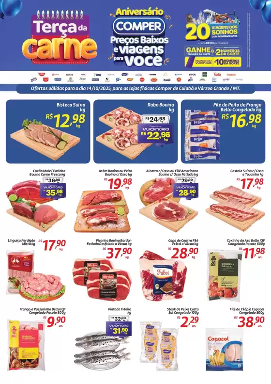 Catálogo Comper | Ofertas para caçadores de pechinchas | 2025-10-14T00:00:00.000Z - 2025-10-14T00:00:00.000Z