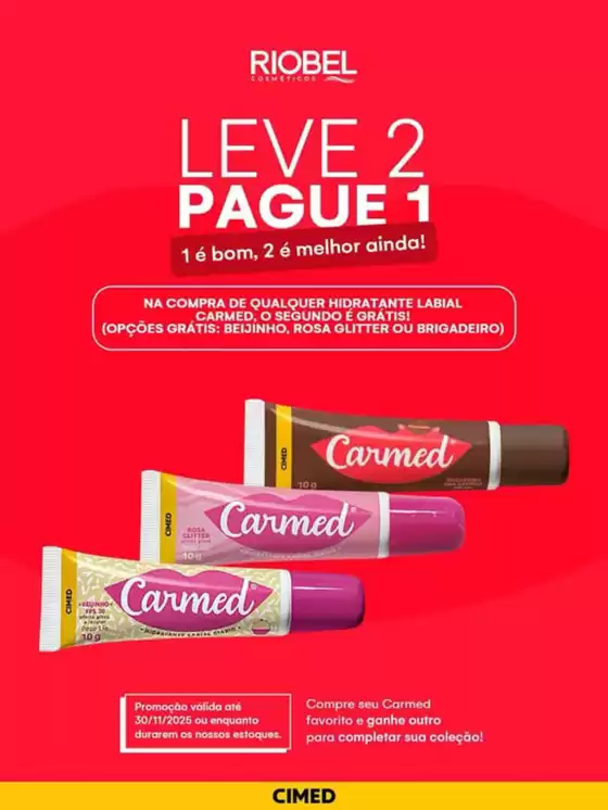 Catálogo Rio Bel Cosméticos em Campinas | Leve 2 pague 1 ! | 2025-10-14T00:00:00.000Z - 2025-11-30T00:00:00.000Z