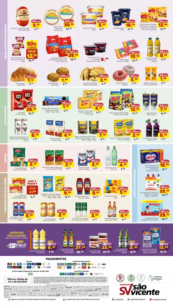 Ofertas especiais para você