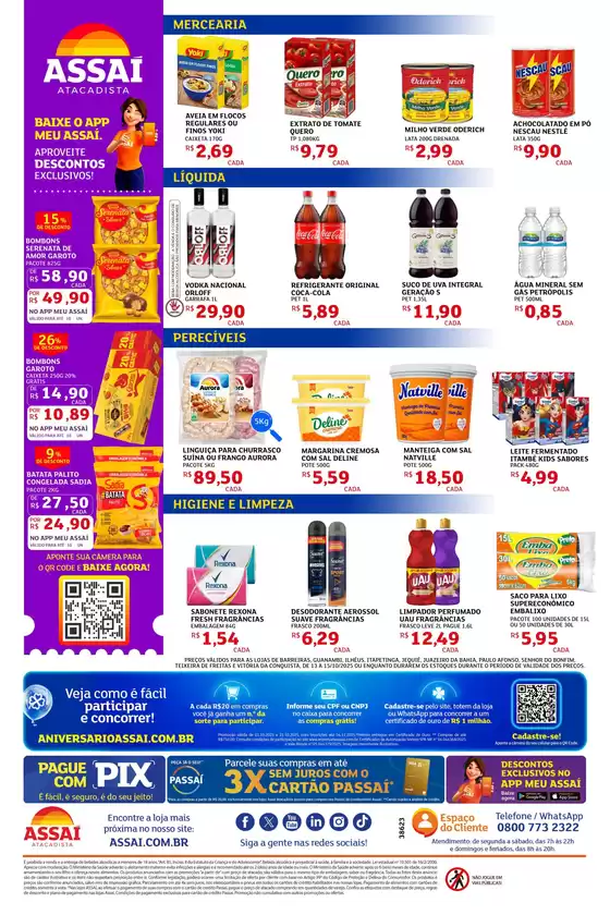 Ofertas especiais atraentes para todos