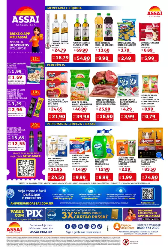 Descontos e promoções