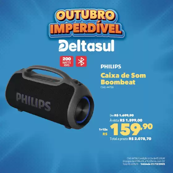 Catálogo Deltasul em Rio de Janeiro | Ofertas especiais atraentes para todos | 2025-10-14T00:00:00.000Z - 2025-10-31T00:00:00.000Z