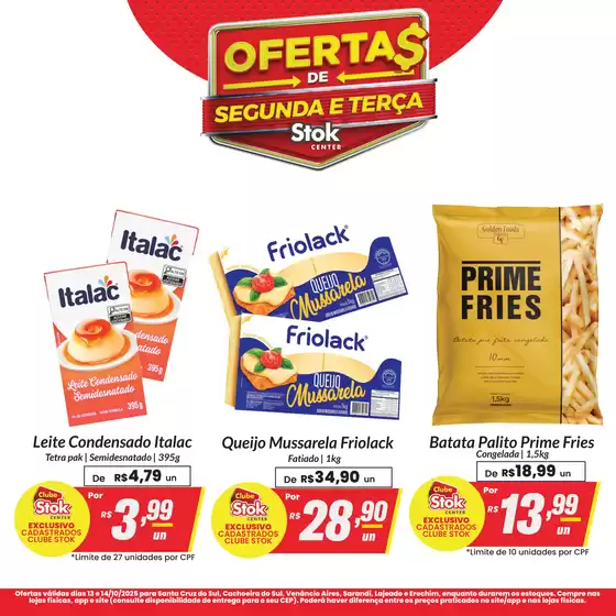 Catálogo Stok Center em Natal | Melhores ofertas para todos os clientes | 2025-10-14T00:00:00.000Z - 2025-10-14T00:00:00.000Z