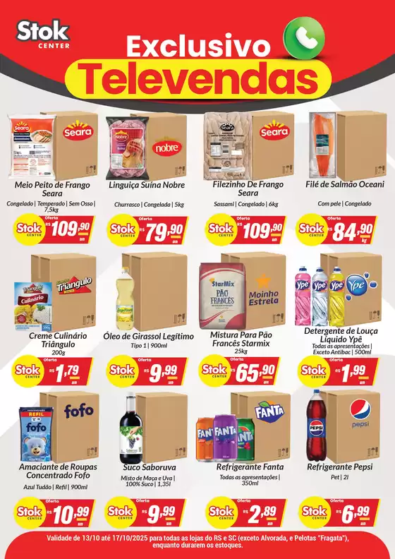 Catálogo Stok Center em Natal | Encarte Stok Center Encarte Televendas 13 A 17/10 | 2025-10-14T00:00:00.000Z - 2025-10-17T00:00:00.000Z