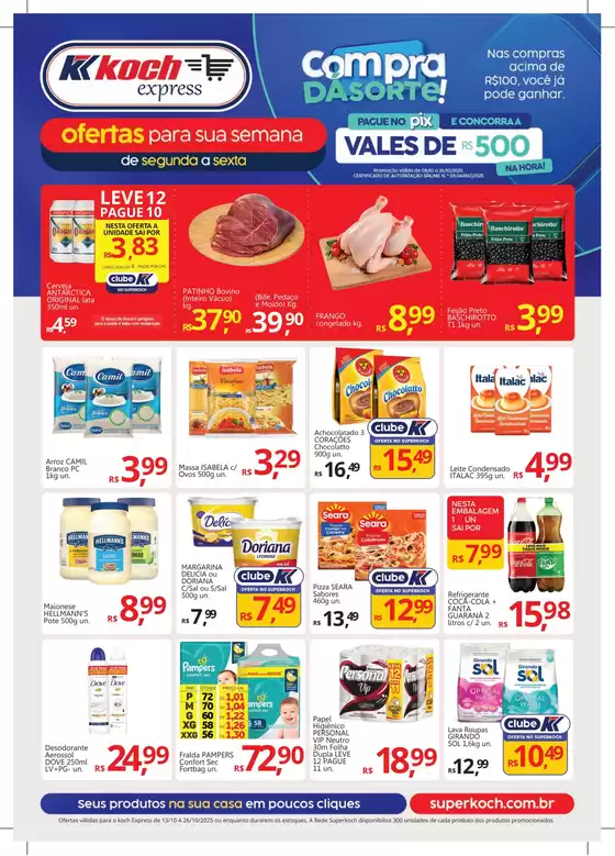Catálogo Supermercados Koch em Natal | Ofertas especiais para você | 2025-10-14T00:00:00.000Z - 2025-10-26T00:00:00.000Z