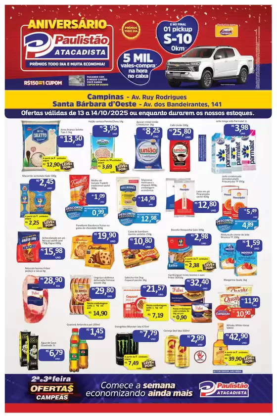 Ampla seleção de ofertas