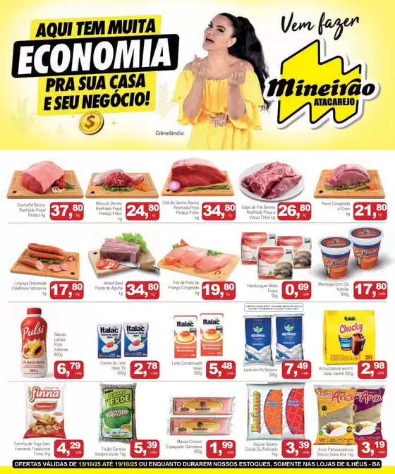 Ofertas especiais atraentes para todos
