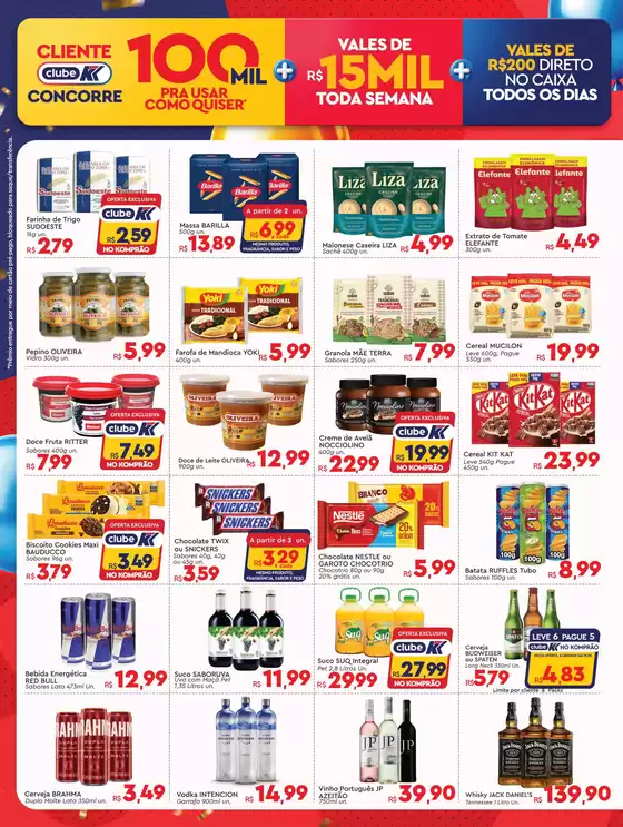 Ofertas e promoções atuais