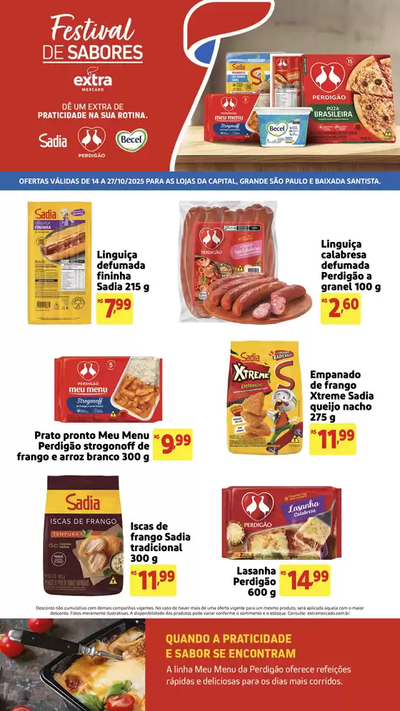 Catálogo Extra | Melhores ofertas para todos os caçadores de pechinchas | 2025-10-14T00:00:00.000Z - 2025-10-27T00:00:00.000Z