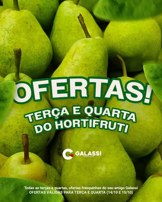 Catálogo Supermercados Galassi em Várzea Paulista | Terça E Quarta HortiFruti | 2025-10-14T00:00:00.000Z - 2025-10-15T00:00:00.000Z