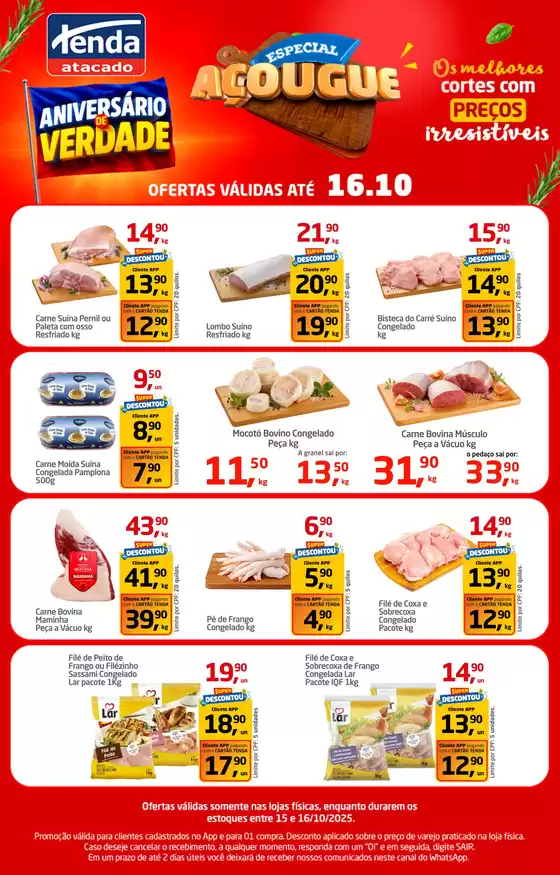 Catálogo Tenda Atacado em Barueri | Especial Açougue | 2025-10-15T00:00:00.000Z - 2025-10-16T00:00:00.000Z