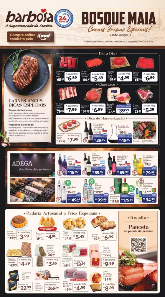 Catálogo Barbosa Supermercados em Rio de Janeiro | Bosque Maia | 2025-10-15T00:00:00.000Z - 2025-10-28T00:00:00.000Z