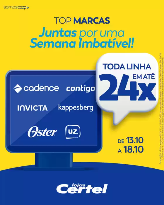 Catálogo Lojas Certel em Barreiras | Top Marcas  | 2025-10-15T00:00:00.000Z - 2025-10-18T00:00:00.000Z