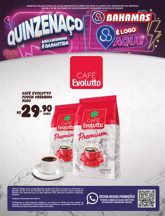 Catálogo Bahamas Supermercados em Santo André | Quinzenaço Aqui A Economia É Garantida | 2025-10-15T00:00:00.000Z - 2025-10-19T00:00:00.000Z