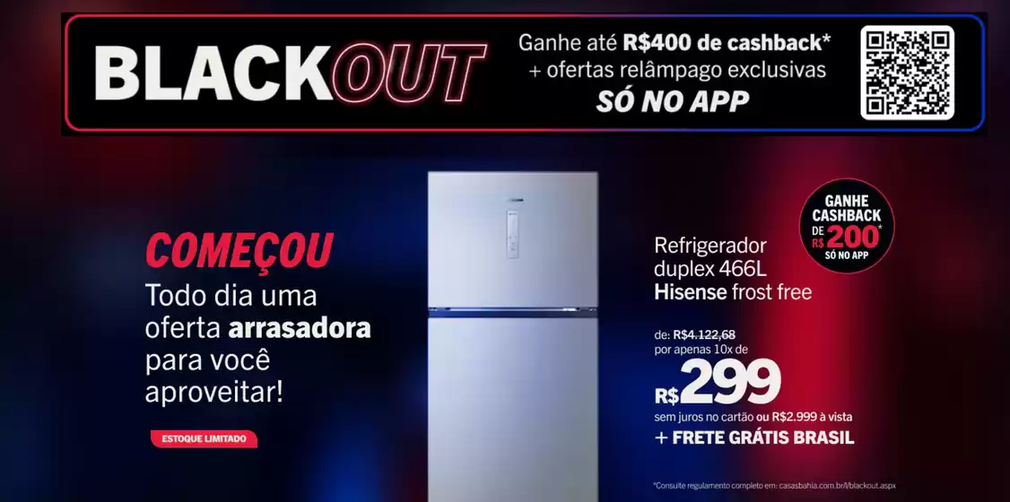 Catálogo Casas Bahia em Curitiba | BlackOut  | 2025-10-15T00:00:00.000Z - 2025-11-06T00:00:00.000Z