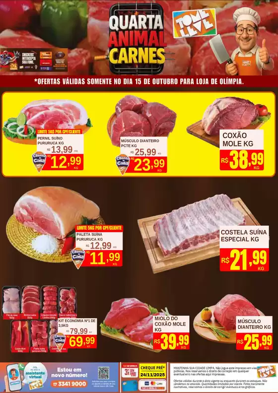 Catálogo Tome Leve em Joinville | Melhores ofertas para compradores econômicos | 2025-10-15T00:00:00.000Z - 2025-10-15T00:00:00.000Z