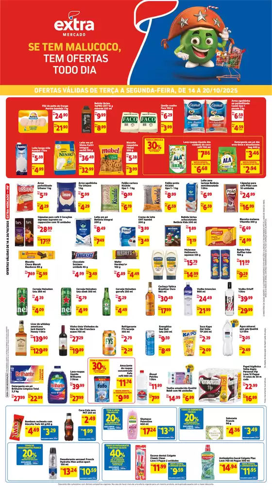 Catálogo Mercado Extra | Ofertas exclusivas para nossos clientes | 2025-10-15T00:00:00.000Z - 2025-10-20T00:00:00.000Z