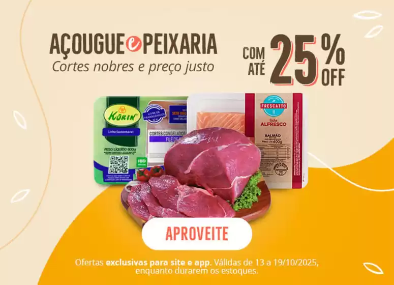 Ofertas especiais para você