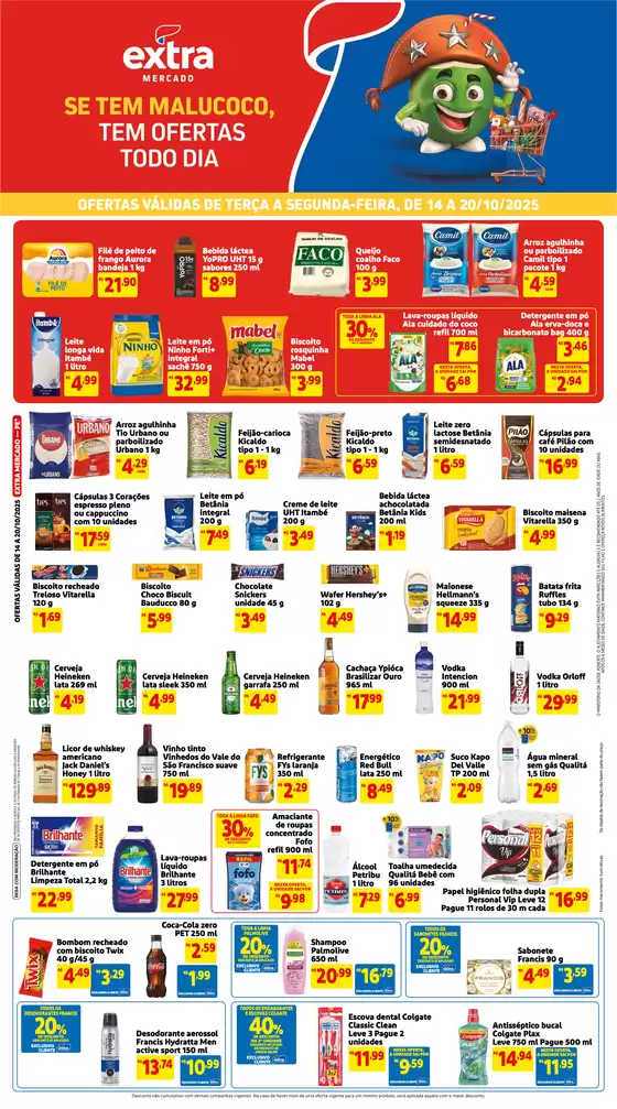 Catálogo Mercado Extra em Ampére | Ofertas exclusivas | 2025-10-15T00:00:00.000Z - 2025-10-20T00:00:00.000Z
