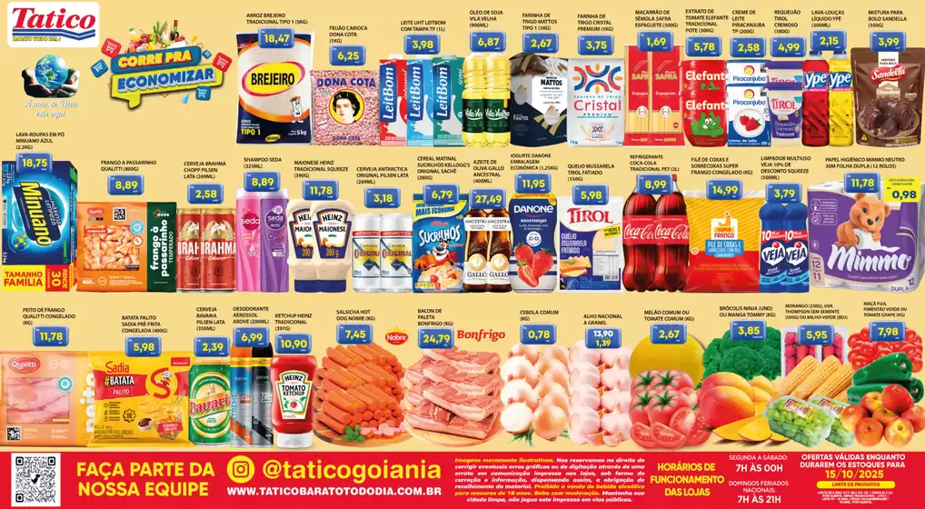 Catálogo Tatico em Foz do Iguaçu | Ofertas exclusivas e pechinchas | 2025-10-15T00:00:00.000Z - 2025-10-15T00:00:00.000Z