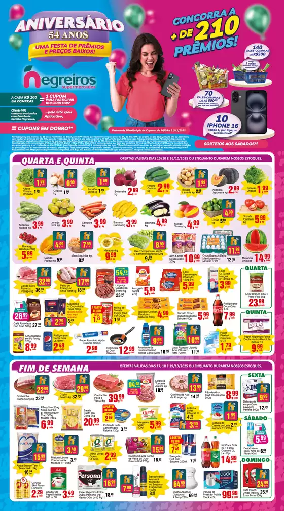 Catálogo Negreiros Supermercados em Patrocínio | Encarte Negreiros Supermercados | 2025-10-15T00:00:00.000Z - 2025-10-21T00:00:00.000Z