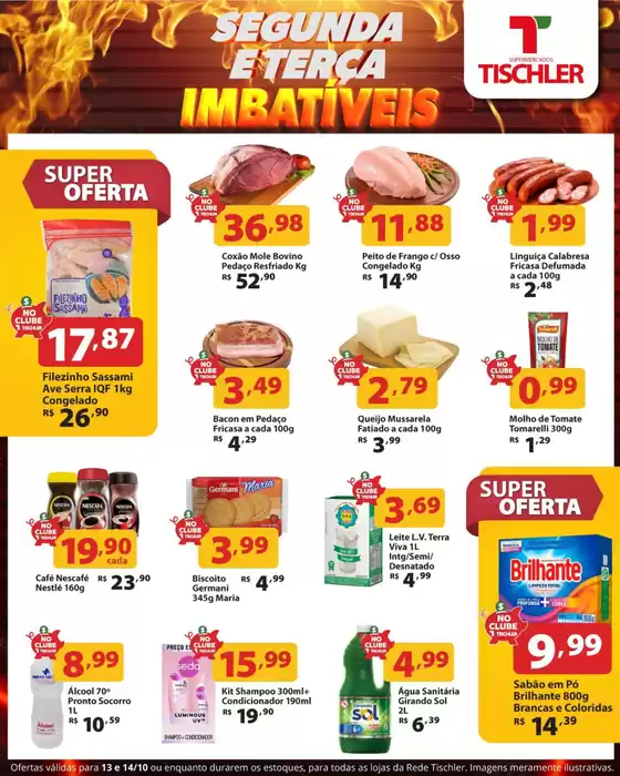 Catálogo Supermercados Tischler em Patrocínio | Novas ofertas para descobrir | 2025-10-15T00:00:00.000Z - 2025-11-03T00:00:00.000Z
