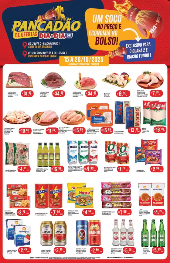 Catálogo Atacadão Dia a Dia em Simões Filho | Grandes descontos em produtos selecionados | 2025-10-15T00:00:00.000Z - 2025-10-20T00:00:00.000Z