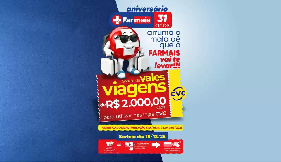 Farmais 31 anos !