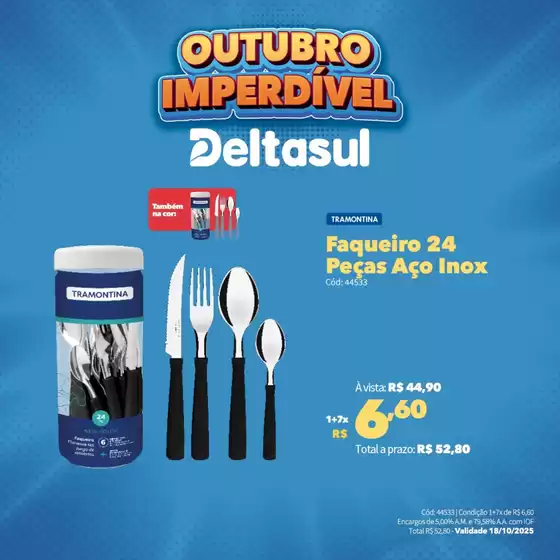 Catálogo Deltasul em Campinas | Encarte Deltasul | 2025-10-15T00:00:00.000Z - 2025-10-18T00:00:00.000Z